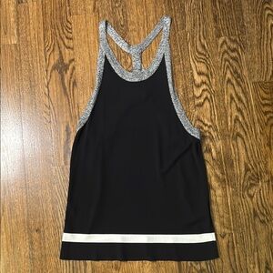 Rag & Bone Like New Black Knit Tank Top Size Large
